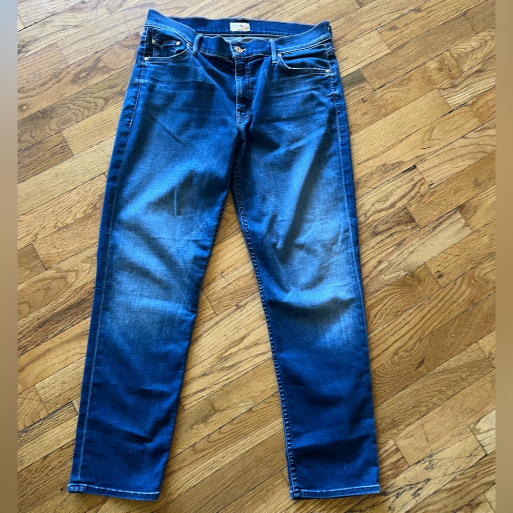 MOTHER boyfriend jeans in Smoke & Mirrors - Picture 6 of 10